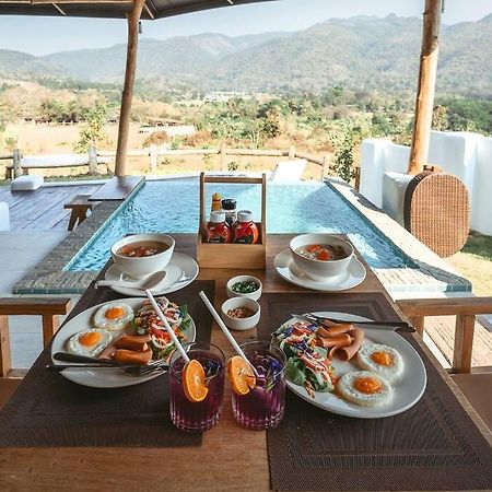 Elephantpoolvilla Maetang Chiangmai Ban Muang Kut Exterior foto