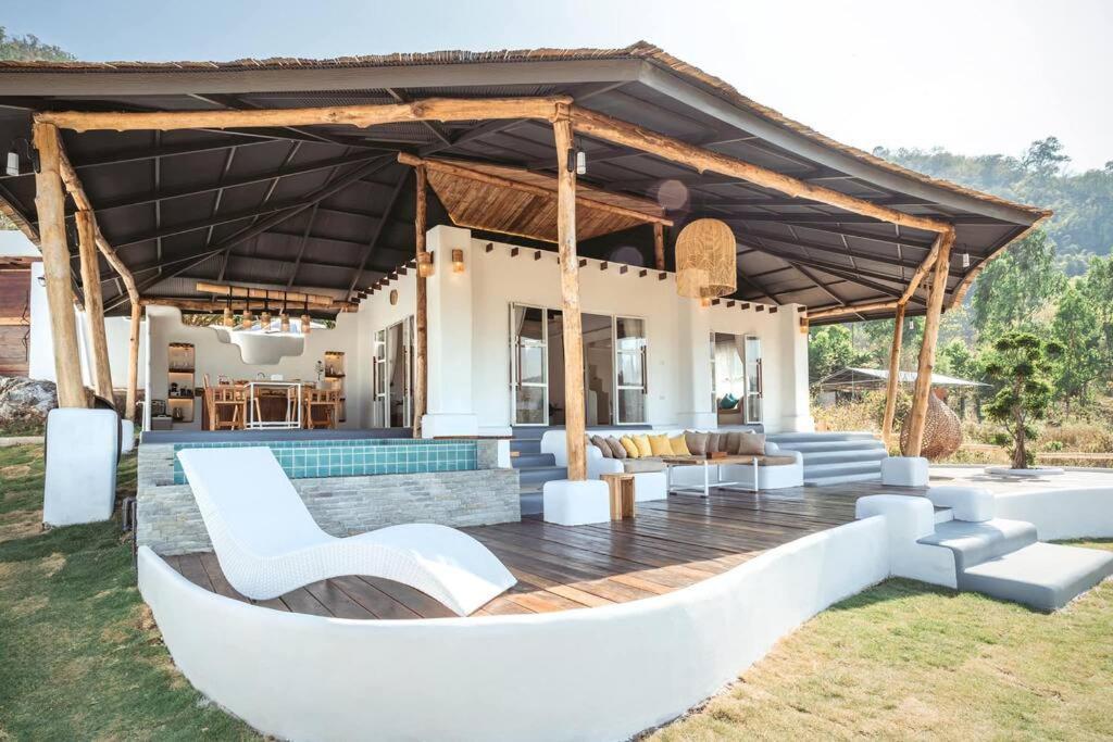 Elephantpoolvilla Maetang Chiangmai Ban Muang Kut Exterior foto